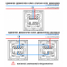 1-gang 1-way  Mechanical Switch Module- GRAY