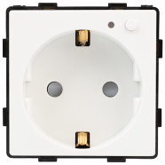 WiFi Tuya EU Plug Module w/t Power Monitoring Function- WHITE